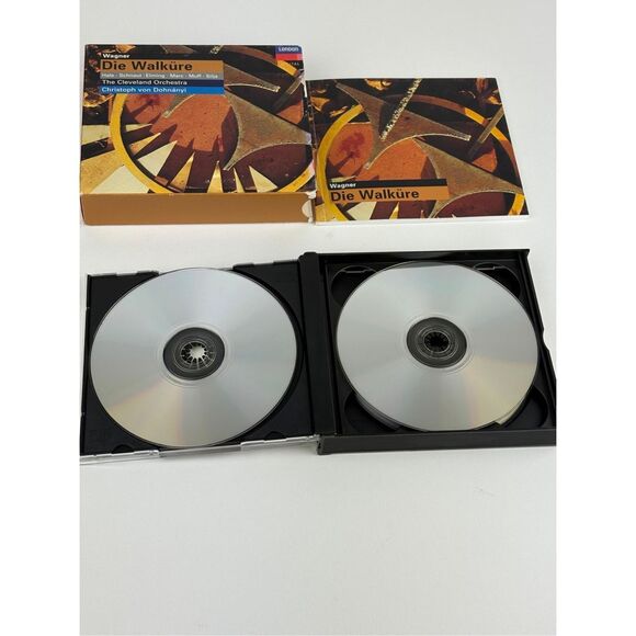 Vtg 1997 Wagner: Die Walkure The Cleveland Orchestra 4 CD Compact Disc Box Set B - Picture 4 of 12
